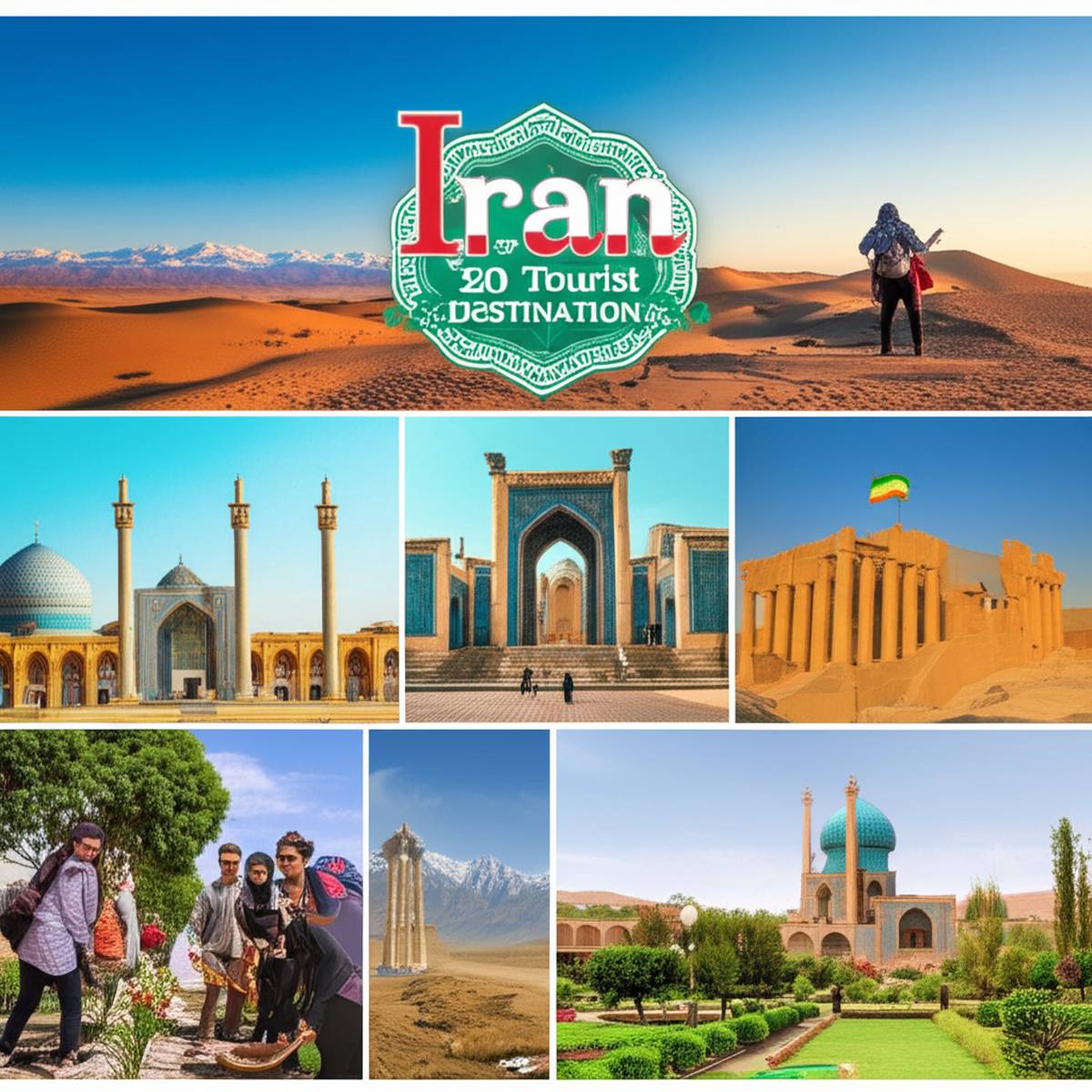 قرار گرفتن ایران در فهرست ۲۰ مقصد برتر گردشگری