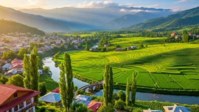 معرفی شهر لشت نشا گیلان ایران: نگین سبز شمال کشور